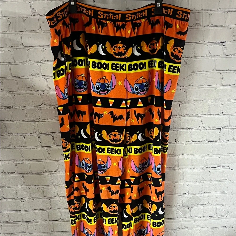 3X Disney Stitch Halloween lounge pants. New without tags - Picture 1 of 5